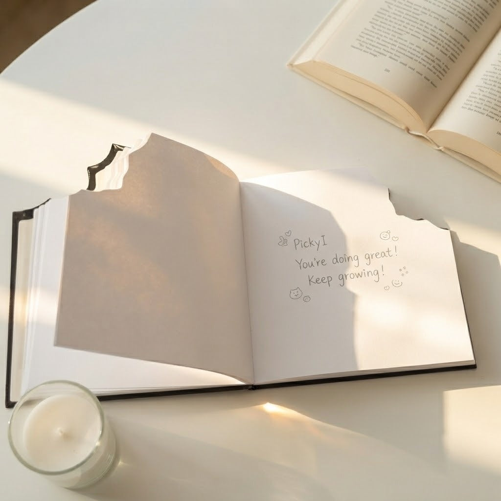 Bitten Chocolate Notebook