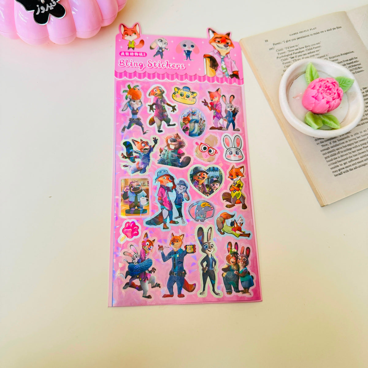 Bling Funny Stickers