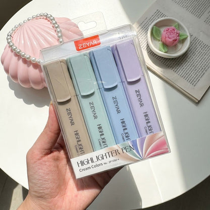 Softie pastels Highlighter Set - 4 PCS