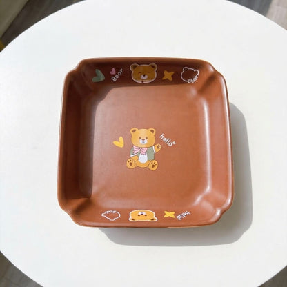 Brown Bear Plate