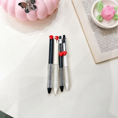 Red Heart Pen Set - 4 Pcs