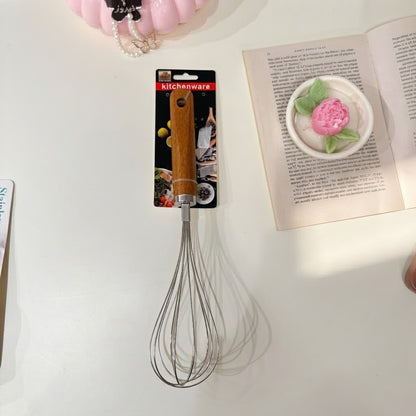 Wood Handle Whisk