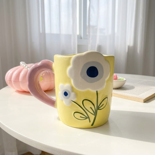 Pop-Out Floral Mug