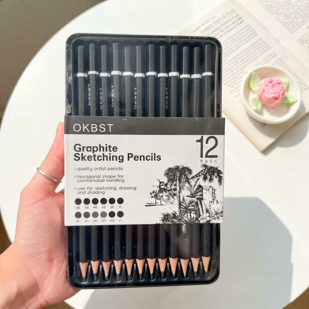 Graphite Sketching Pencils