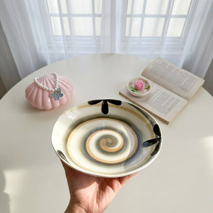 Swirl Flower Dinnerware Set
