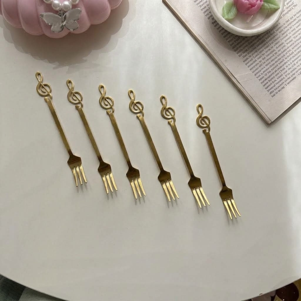 Music Fork&Spoon Set