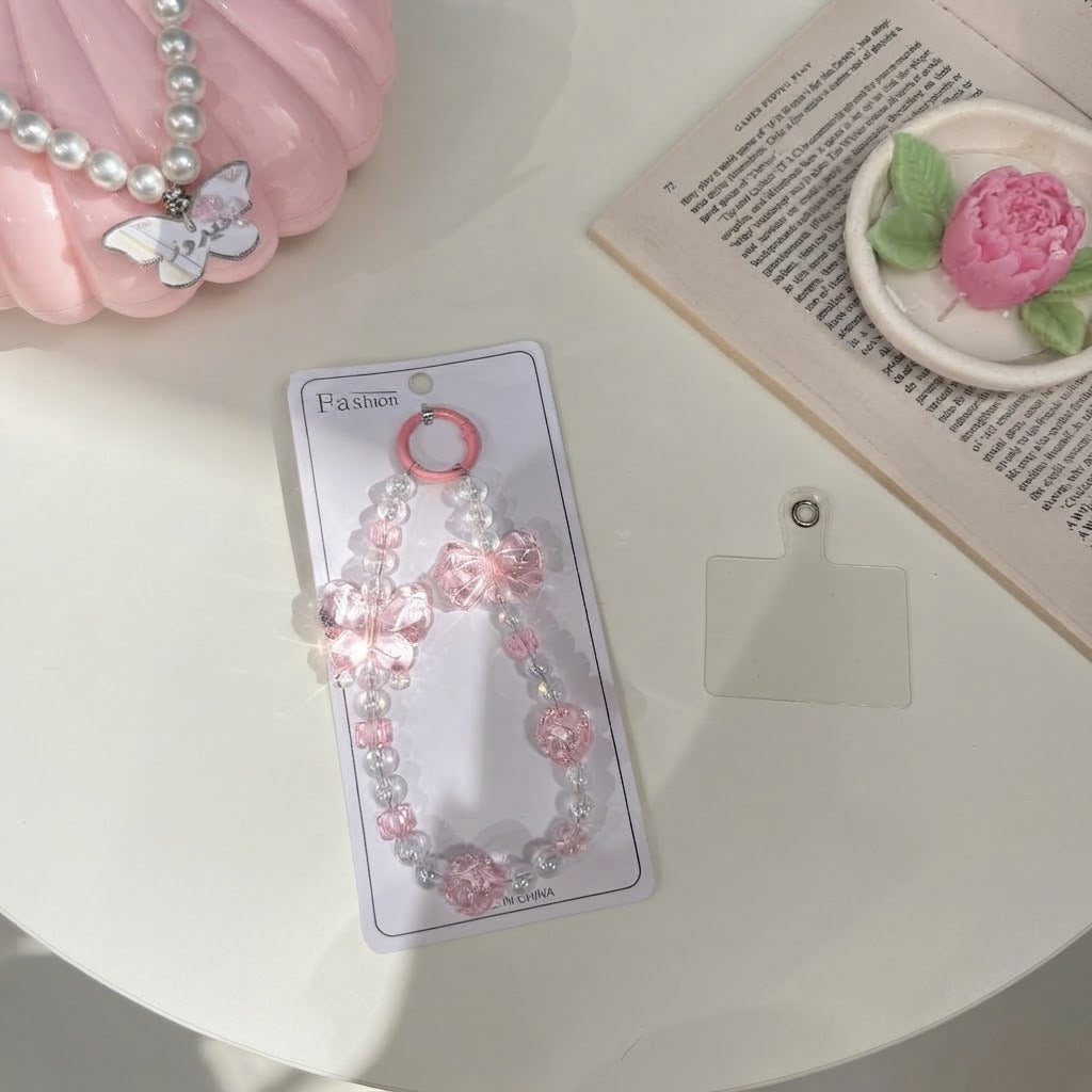 Bow Butterfly Phone Strap
