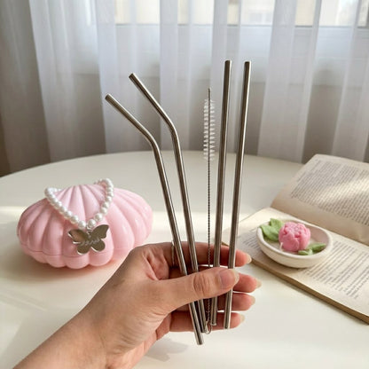 Stainless Straw set 4 pieces