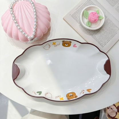 Cute Bear Serving Plate