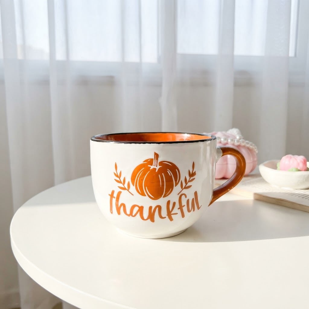 Warm Pumpkin Mug
