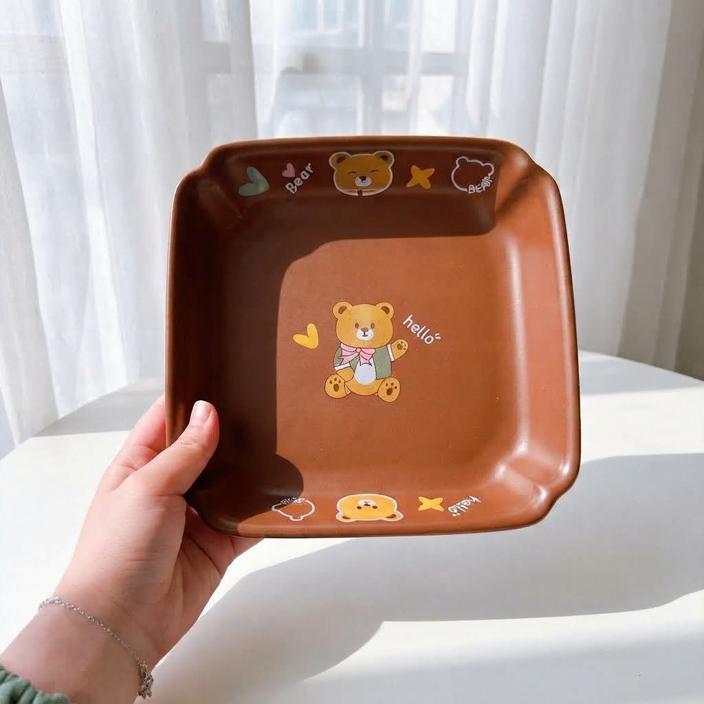 Brown Bear Plate