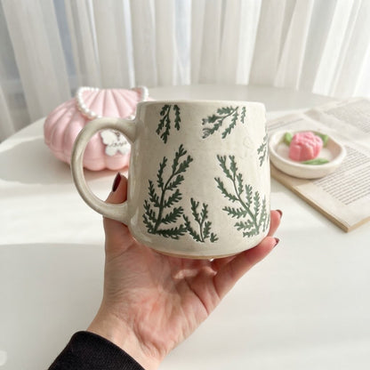 Winter Leaf Mug