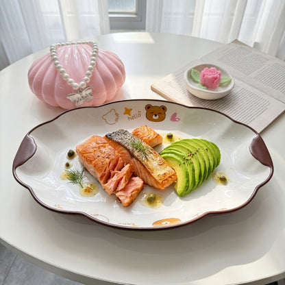 Cute Bear Serving Plate