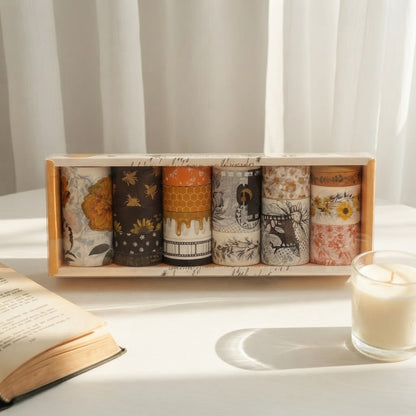 Floral Washi Tape Box