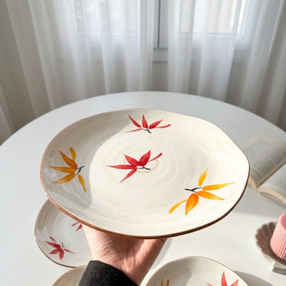 Autumn Leaves Dinnerware Set
