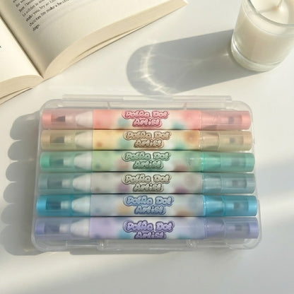 Soft Color Highlighter Set - 6 PCS
