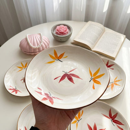 Autumn Leaves Dinnerware Set