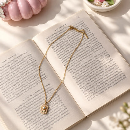 Pearl Flower Necklace