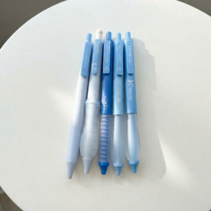 Blue Ocean Pen Set - 5 Pcs
