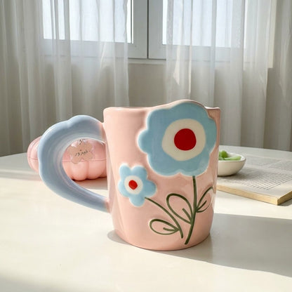 Pop-Out Floral Mug