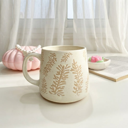 Winter Leaf Mug
