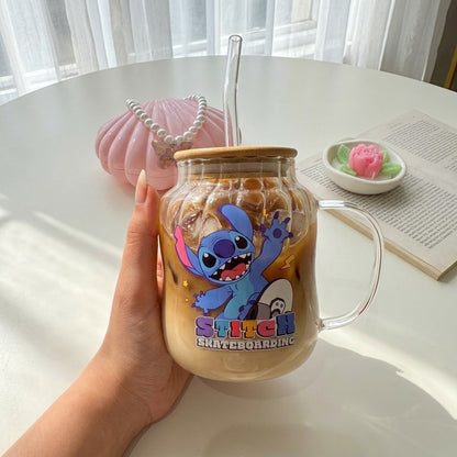 Stitch&Angel Glassy Cup