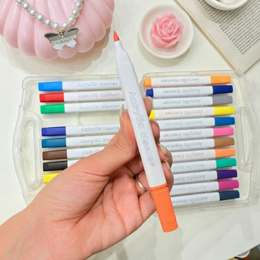 Acrylic Mark Pens - 24 Pen